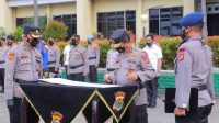 Kapolda Lampung Pimpin Sertijab Dua Kapolres