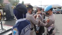 Apel Gelar Pasukan Operasi Patuh Musi 2022 Polres Lahat.