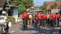 Dalam Rangka HUT Bhayangkara Ke 76 Polres Lahat Gelar Fun Bike