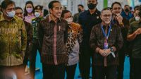 Menteri Perdagangan Zulkifli Hasan Mendampingi Presiden Joko Widodo Membuka Trade Expo Indonesia (TEI)*