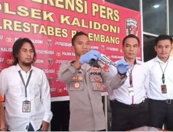 Membawa Senpi Rakitan Pemuda Dikali Doni Palembang Langsung Ditangkap