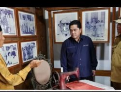 Erick Thohir Napak Tilas Jejak Bung Karno di Bengkulu