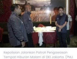 Patroli Pengawasan Tempat Hiburan Malam Di Jakarta Masih Ada Yang Melanggar Jam Operasi