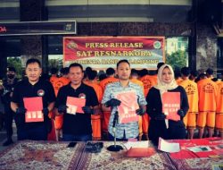 Polresta Bandar Lampung Ungkap 23 Kasus Penyalahgunaan Narkotika Pada Bulan Juli 2023
