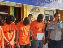 Ancam Polisi Menggunakan Sajam, 4 Pelaku Berhasil Ditangkap Di Deli Serdang
