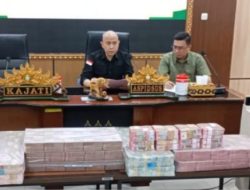 Belum Ada Tersangka, Kejati Tunjukan Rp61 Miliar Uang Korupsi PI Dari Diretur PT LJU dan PT LEB