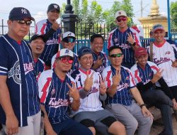 Kepala BPKAD Lampung Marindo Kurniawan Masih Menyempatkan Waktu Berolahraga jelang Kejurnas Softball